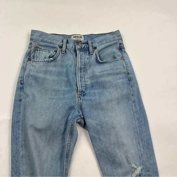 AGOLDE Riley Distressed Jeans Size 25 - Picture 2 of 9